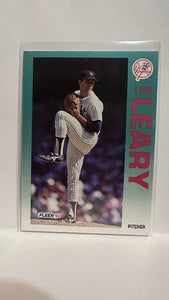 #235 Tim Leary New York Yankees 1992 Fleer Baseball Card