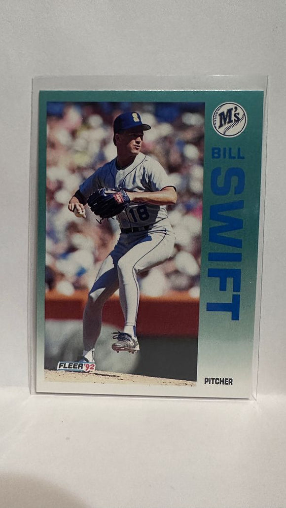 #294 Bill Swift Seattle Mariners 1992 Fleer Baseball Card