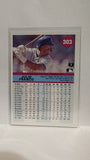 #303 Julio Franco Texas Rangers 1992 Fleer Baseball Card