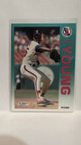 #73 Cliff Young Los Angeles Angels 1992 Fleer Baseball Card