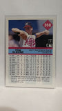 #358 Tom Glavine Atlanta Braves 1992 Fleer Baseball Card