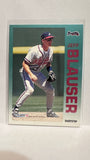 #353 Jeff Blauser Atlanta Braves 1992 Fleer Baseball Card