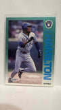 #177 Darryl Hamilton Milwaukee Brewers 1992 Fleer Baseball Card