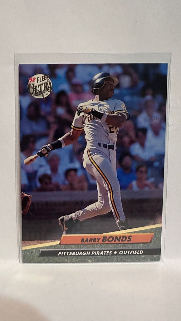 #251 Barry Bonds   Pittsburgh Pirates 1992 Fleer Ultra Baseball Card