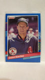 #347 Dana Ervin Kiecker Boston Red Sox 1991 Donruss Baseball Card