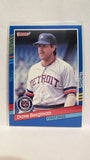 #342 David Bergman Detroit Tigers 1991 Donruss Baseball Card