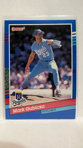 #145 Mark Gubicza Kansas City Royals 1991 Donruss Baseball Card