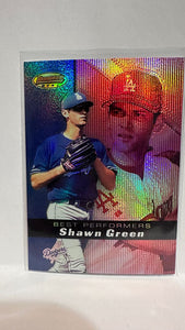 #98 Shawn Green Los Angeles Dodgers 2000 Bowmans Best Baseball Card