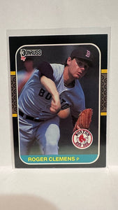 #276 Roger Clemens Boston Red Sox 1987 Donruss Baseball Card