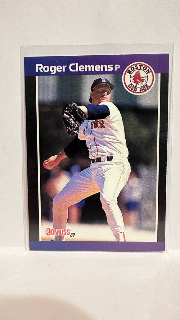 #280 Roger Clemens Boston Red Sox 1989 Donruss Baseball Card