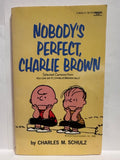 Nobody's Perfect Cahrlie Brown Charles M Schulz © 1982 Comic Digest Book Paperback