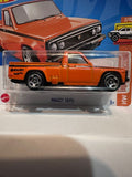 Orange Mazda Repu HW Hot Trucks 2/10 24/250 HCV58 G1 ©2021 Hot Wheels Diecast Car