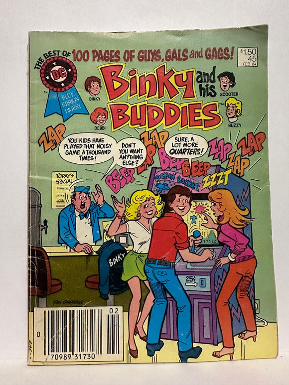 # 45 Binky and his Buddies DC Comics © 1984 Comic Digest Book Paperback