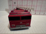 Red Metro Fire Department Engine Truck ©1993 Funrise Auto Toy