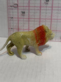 Yellow Red Mane Lion Male Animal Toy