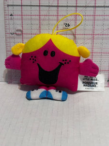 Miss Chatterbox Plush Mr Men Little Miss ©2022 Thoip Plush Toy