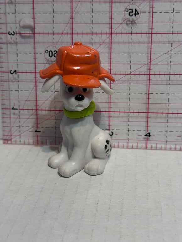 101 Dalmation Dog Puppy Orange Hunting Hat Cap Disney Mcdonalds TV Movie Toy