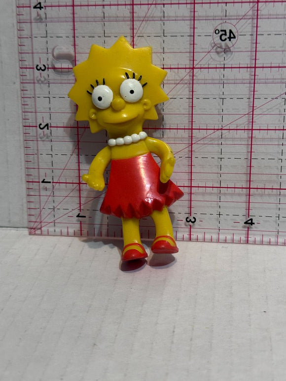 Lisa Simpson Bendable ©2002 TV Movie Toy