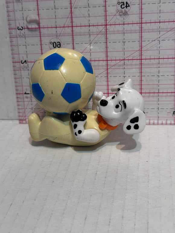 101 Dalmation Puppy Soccar Ball Disney Mcdonalds TV Movie Toy