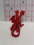 Red Double Headed Dragon Animal Toy