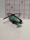 Blue Skybusters National Parks Rescue Helicopter ©2007 Matchbox Auto Toy