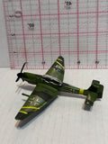 Green Ju-87 Stuka Fighter Plane Maisto Auto Toy