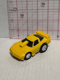 Yellow Corvette Revell ©1988 Auto Toy