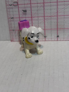 101 Dalmation Pink Present Puppy Disney Mcdonalds TV Movie Toy