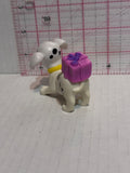 101 Dalmation Pink Present Puppy Disney Mcdonalds TV Movie Toy