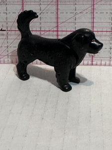 Black Dog Missing Leg Animal Toy