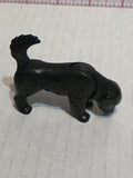 Black Dog Missing Leg Animal Toy