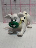 101 Dalmation Puppy Playing With a Christmas Wreath Disney Mcdonalds TV Movie Toy