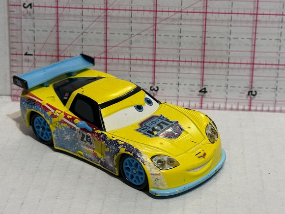 Jeff Gorvette Ice Racer Disney Pixar CARS Auto Toy