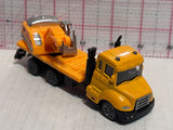 Orange Crane Construction Truck Auto Toy