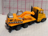 Orange Crane Construction Truck Auto Toy