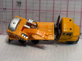 Orange Crane Construction Truck Auto Toy