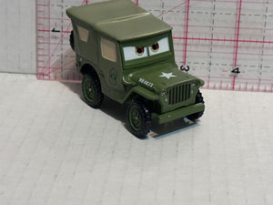 Sarge Disney Pixar CARS Jeep Military Army Auto Toy