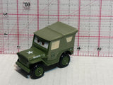 Sarge Disney Pixar CARS Jeep Military Army Auto Toy