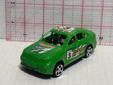 Green Bucked Highway Racer Car Auto Toy