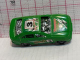 Green Bucked Highway Racer Car Auto Toy