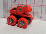 Orange Dinosaur Monster Truck Auto Toy