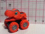 Orange Dinosaur Monster Truck Auto Toy