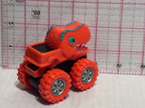 Orange Dinosaur Monster Truck Auto Toy