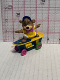 Boo Boo Bear on a Skateboard Yogi ©1991 Hanna Barbera Mcdonalds TV Movie Toy