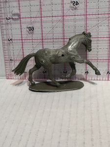 Dancing Grey Horse Animal Toy