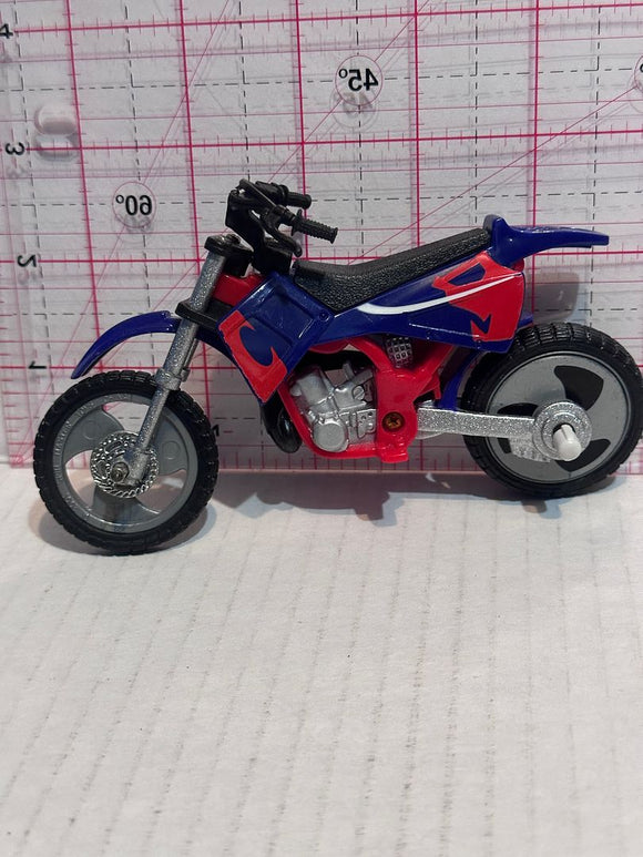 Red Blue Motorcycle Auto Toy