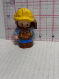 Construction Worker Little People Fisher Price Action Figure Toy