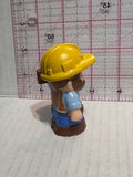 Construction Worker Little People Fisher Price Action Figure Toy