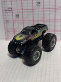 Black Reptoid Monster Truck Hot Wheels Auto Toy