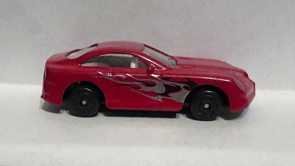 Red Flames Sports Racer Unbranded Diecast Car